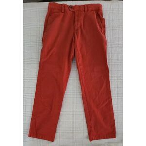 Vineyard Vines Chino Mens‎ 28x32 Red Slim Straight Pants Stretch Preppy
